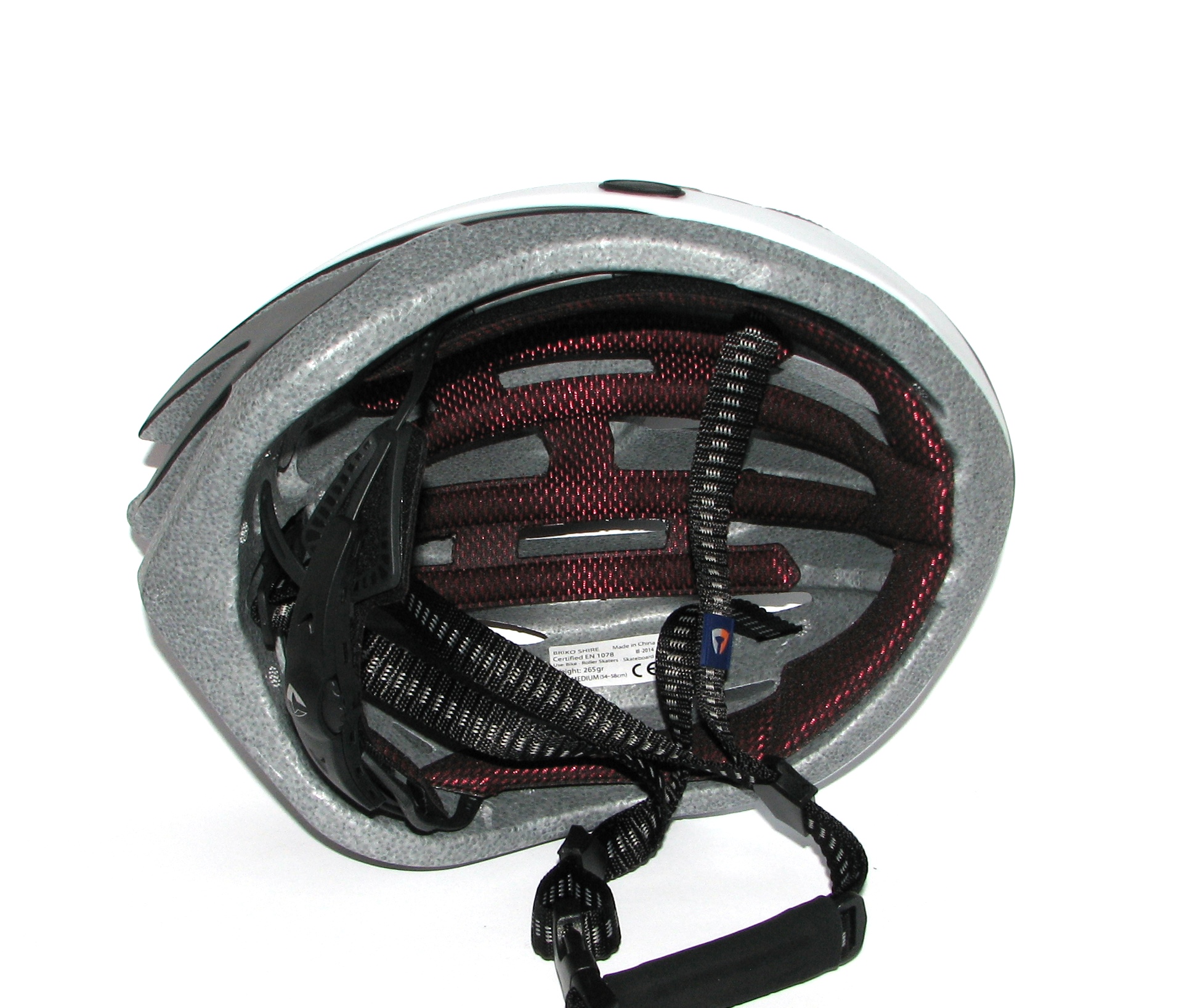 Велошлем Briko SHIRE Wh-Blk-Red M Велошлем Briko SHIRE Wh-Blk-Red M